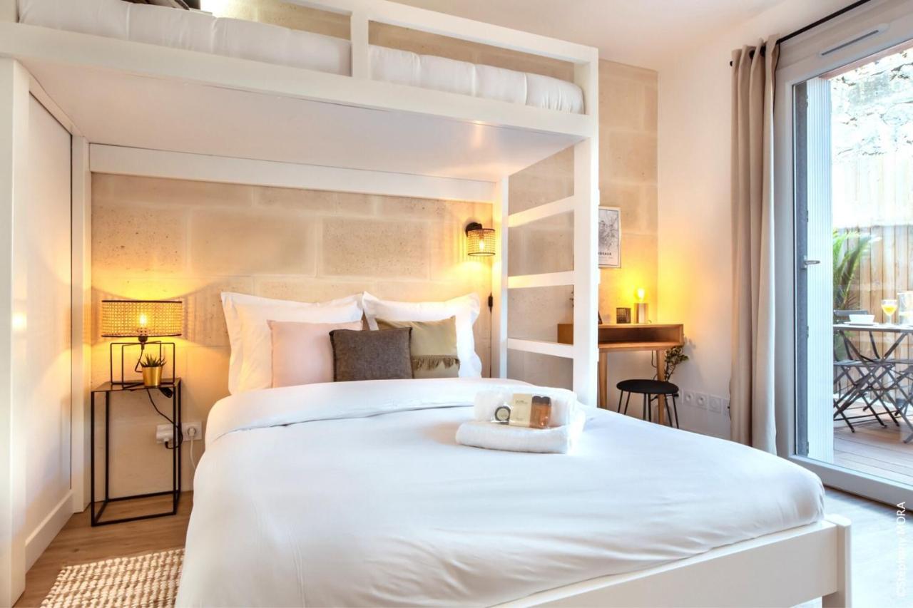 Life&Travel - Studio Cosy - Parking - Terrasse Bordeaux Dış mekan fotoğraf