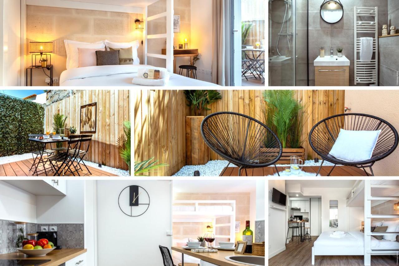 Life&Travel - Studio Cosy - Parking - Terrasse Bordeaux Dış mekan fotoğraf