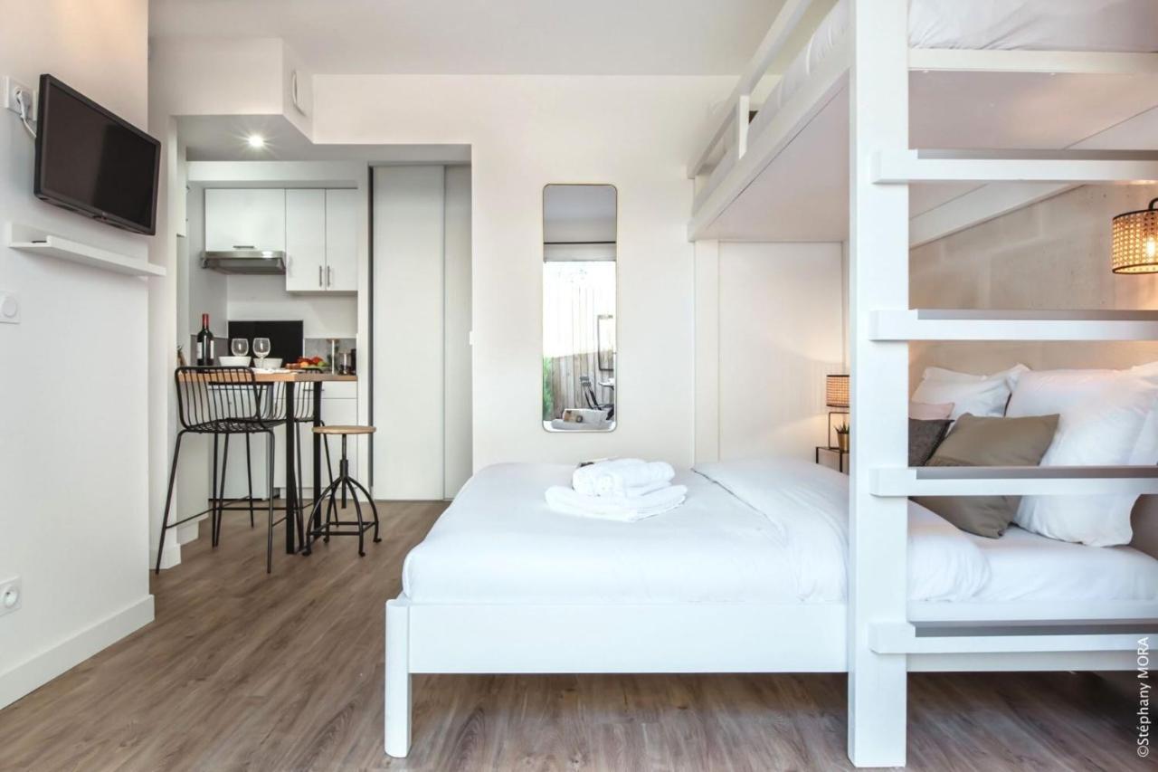 Life&Travel - Studio Cosy - Parking - Terrasse Bordeaux Dış mekan fotoğraf